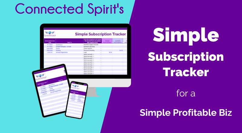 CS Simple Subscription Tracker